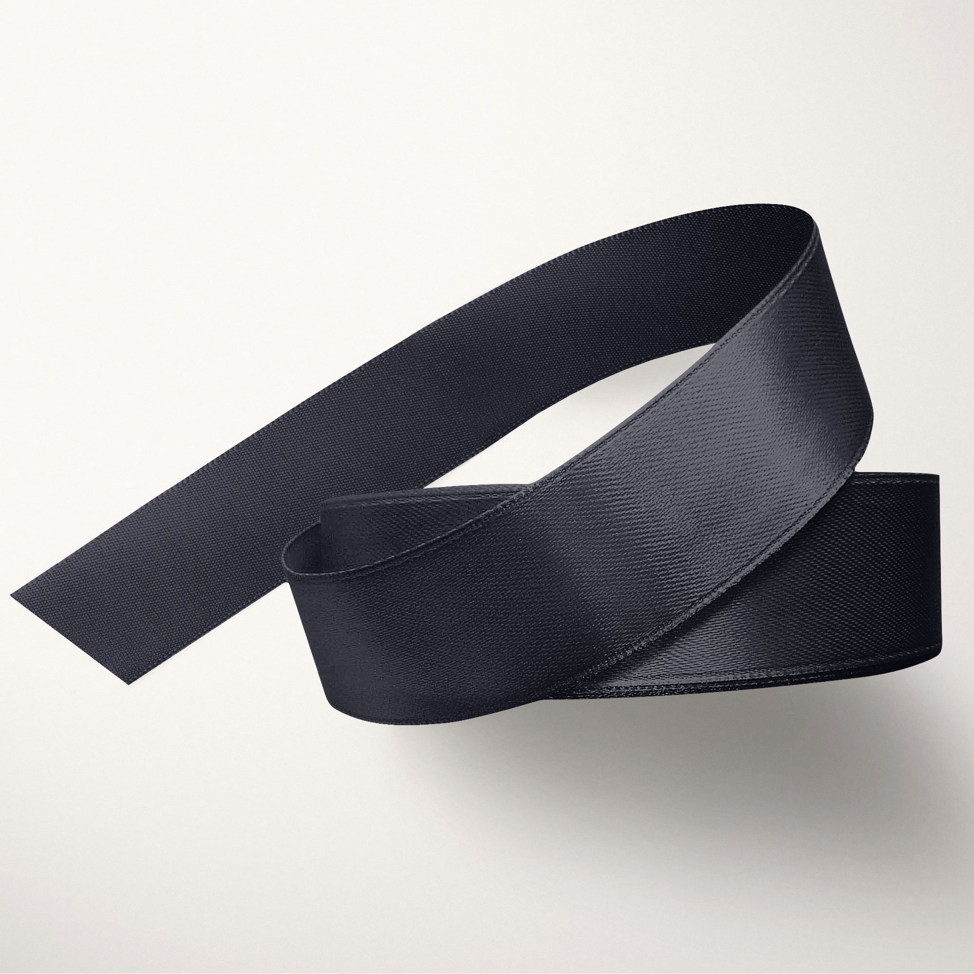 Gray Tone Satin Ribbons