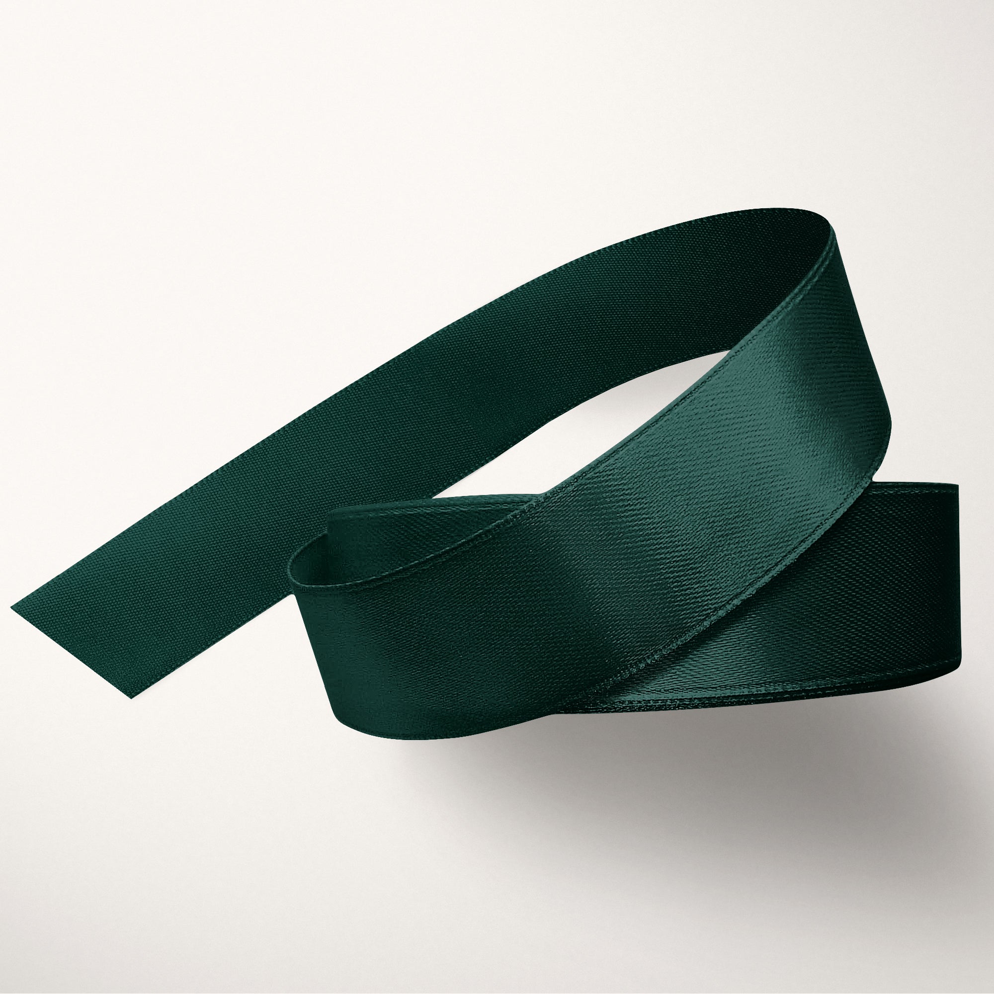 Green Tone Satin Ribbons