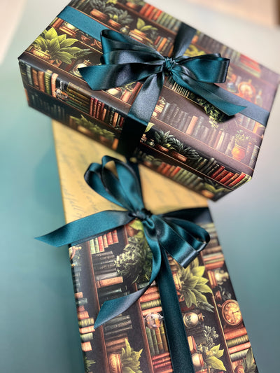 Secret Library Double-Sided Wrapping Paper
