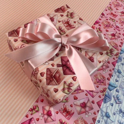 Sealed with Love Double-Sided Wrapping Paper