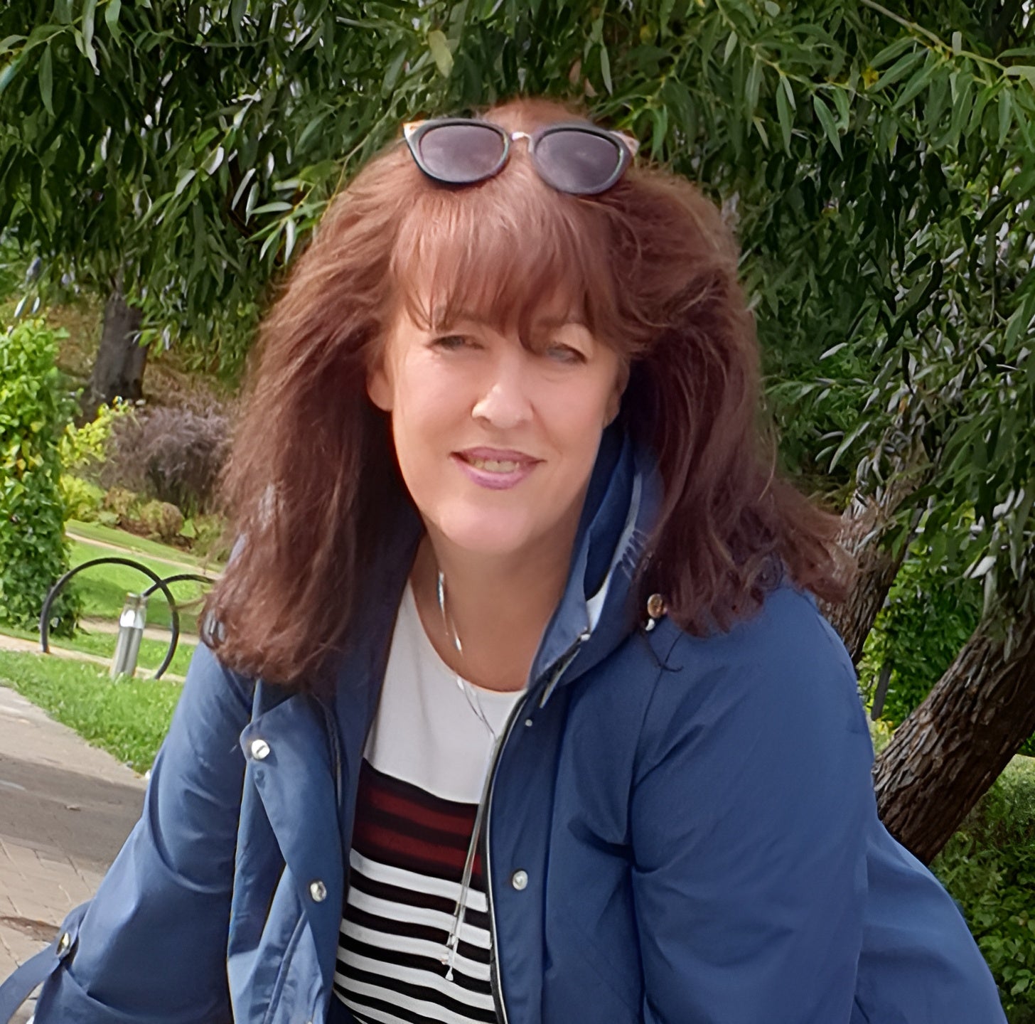 Portrait of Inese Onckule in nature