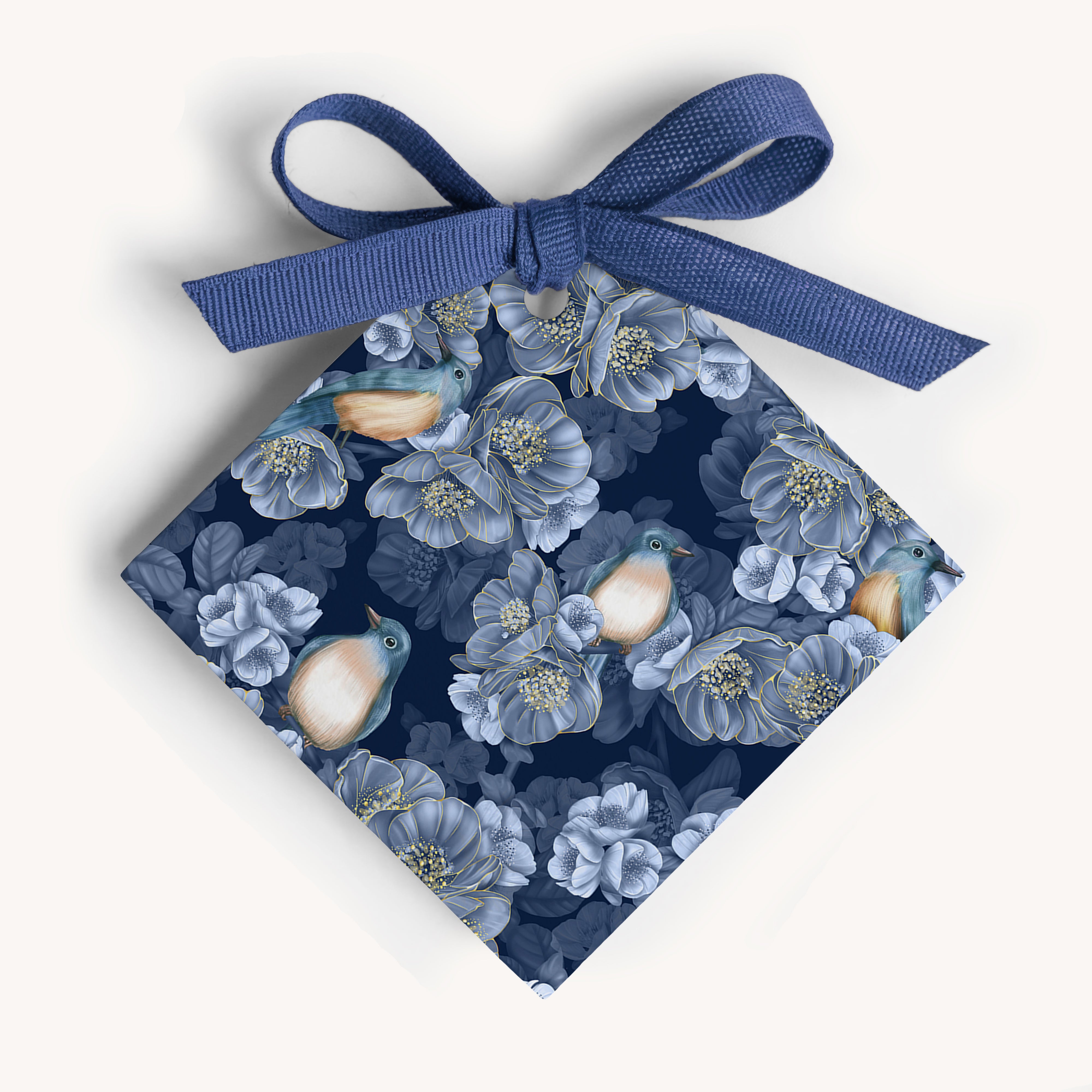 Midnight Aviary Name Tag