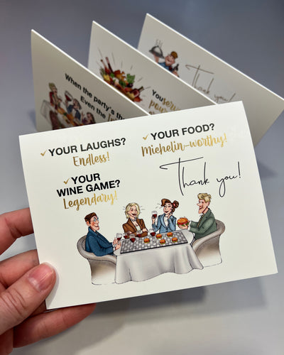 Best Dinner Party Ever | Thank You Greeting Card for Hosts