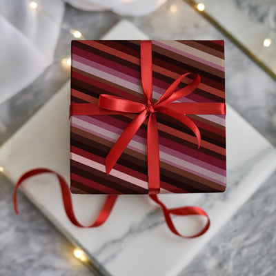 Lacquer Line Double-Sided Wrapping Paper