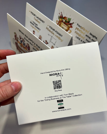 You Set the Hosting Bar So High | Thank You Greeting Card for Hosts